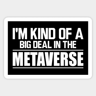 Metaverse - I'm kind of a big deal in the metaverse w Magnet